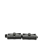 Gucci GG Embossed Waist Bag Pouch Black Leather — view 4