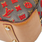 Louis Vuitton Monogram Taffetage Deville Cube Brown Leather — view 8