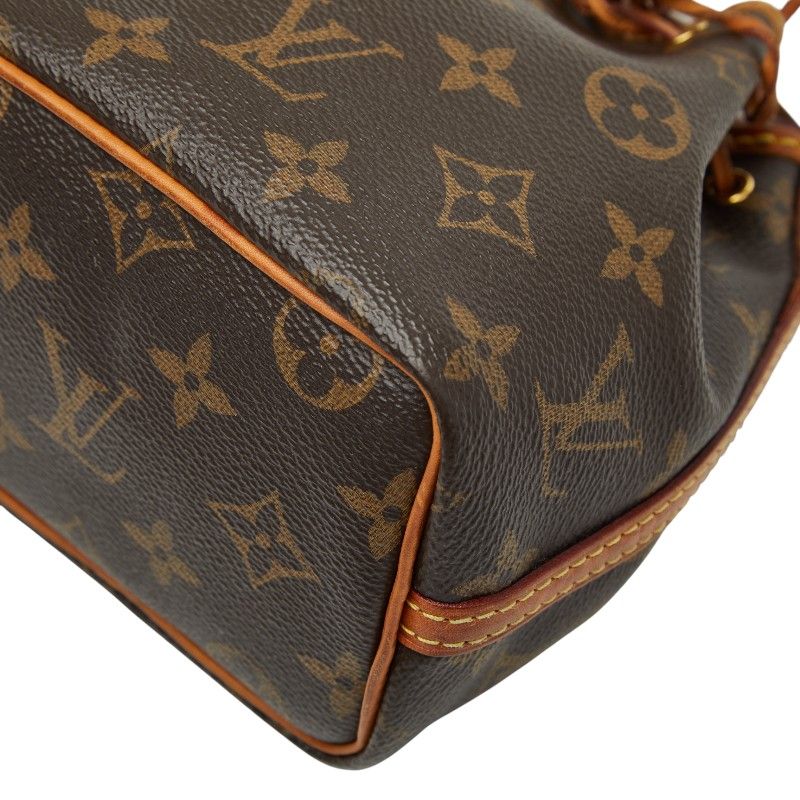 Louis Vuitton Monogram Nano Noe Crossbody Mini Shoulder Bag Drawstring — view 5