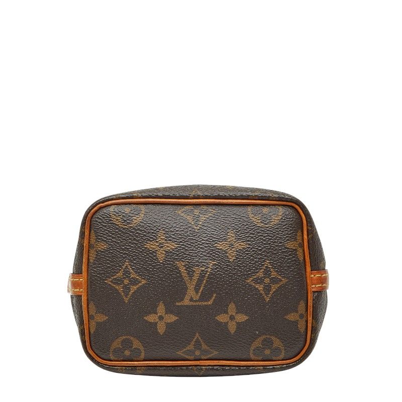 Louis Vuitton Monogram Nano Noe Crossbody Mini Shoulder Bag Drawstring — view 4