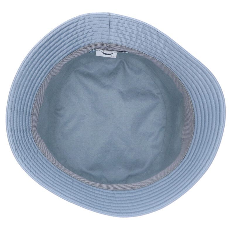 Prada Triangle Logo Plain Nylon Bucket Hat — view 3