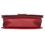 Chanel 25 Chevron Lambskin Chain Shoulder Bag — view 5