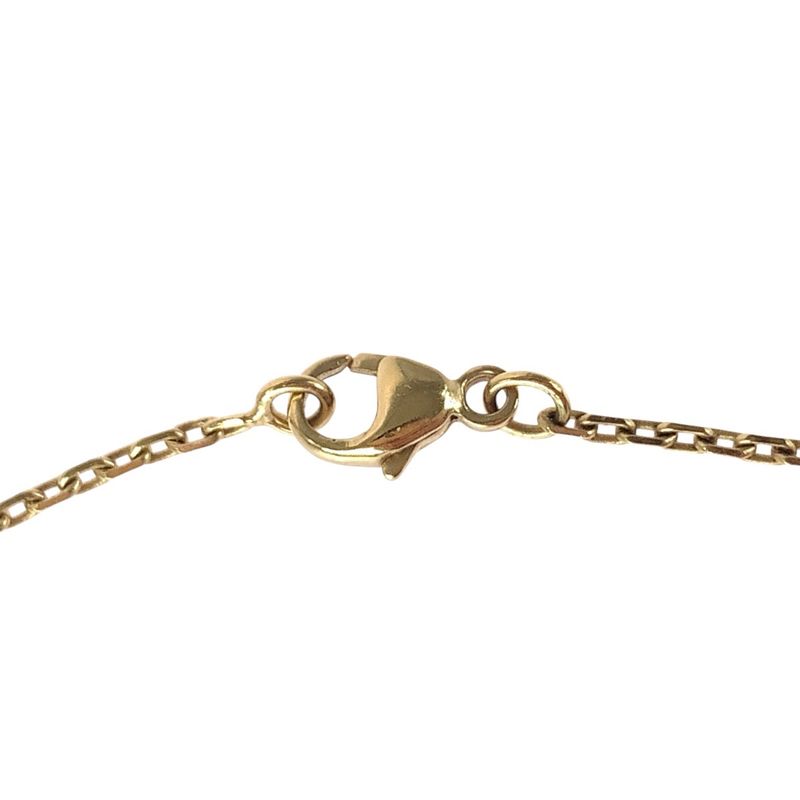 Hermes Amulet Marokinier Gold Black Metal Buffalo Horn Necklace Pendant — view 9