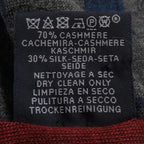 Hermes Silk Geometric Print Red and Grey Muffler Scarf — view 3