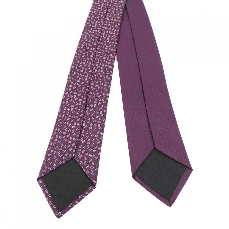 Hermes Paisley Amethyst Necktie — view 2