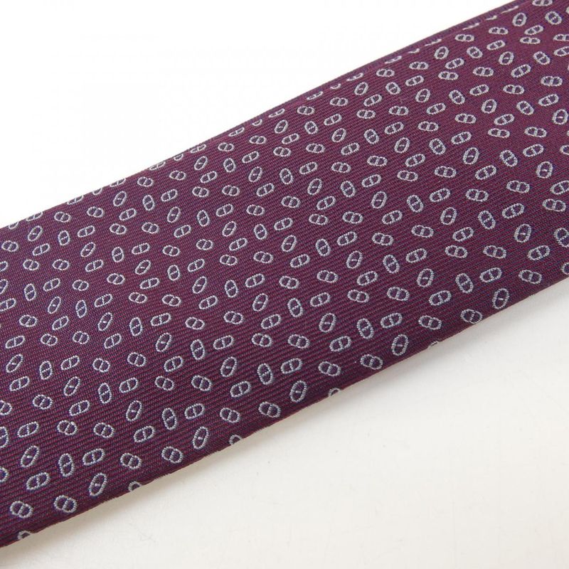 Hermes Paisley Amethyst Necktie — view 4