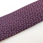 Hermes Paisley Amethyst Necktie — view 4