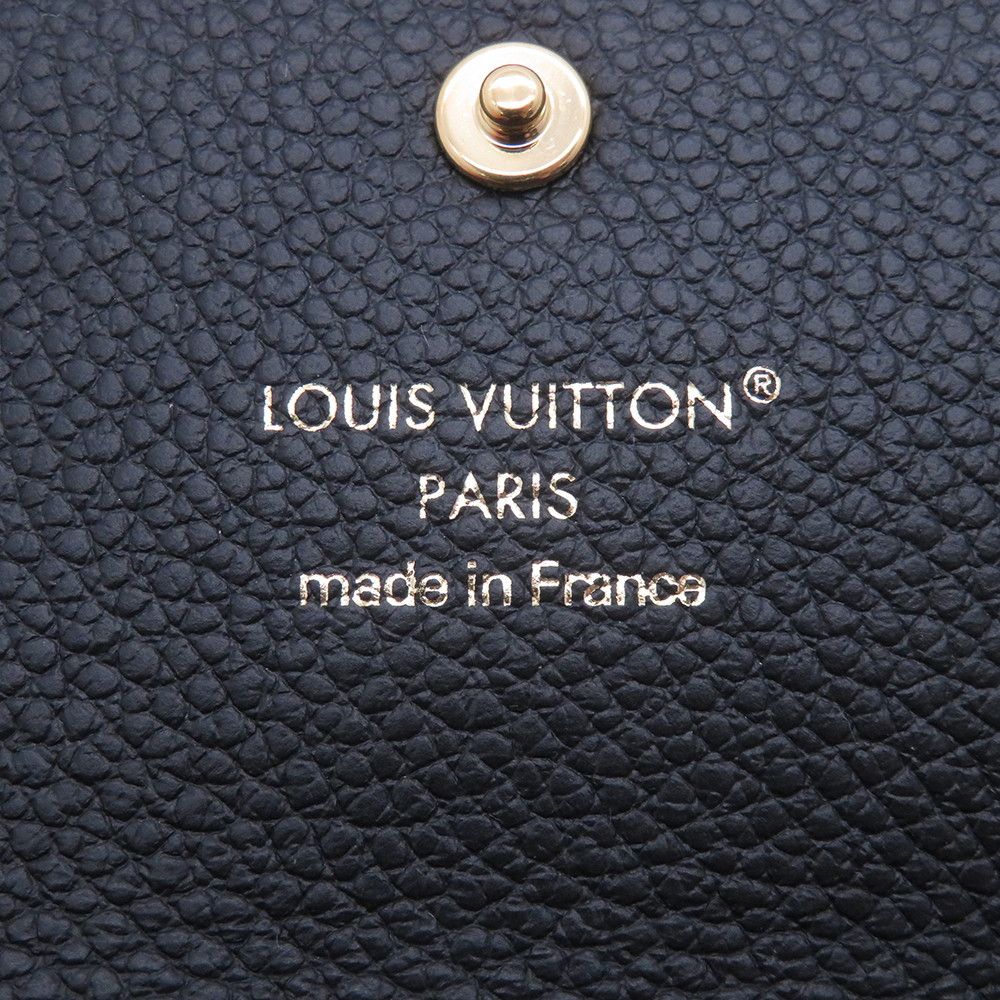 Louis Vuitton Key Case Monogram Empreinte 6 Multicles Holder Noir Black — view 8