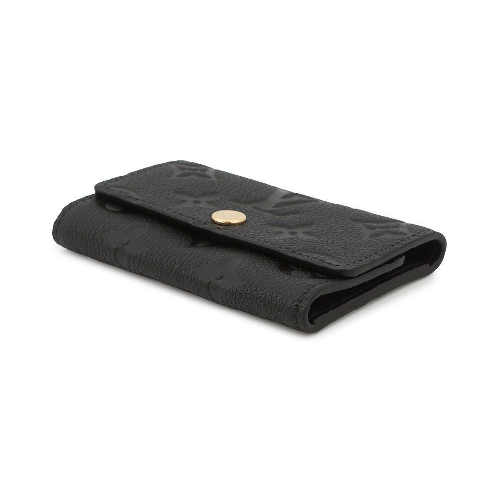 Louis Vuitton Key Case Monogram Empreinte 6 Multicles Holder Noir Black — view 2