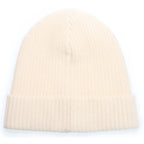 Celine 22 AW Gradient Logo Embroidered Beanie Knit Hat 2 A07 Z666 Q White — view 2