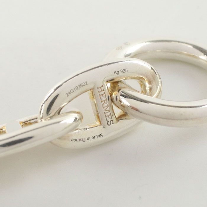 Hermes Chaine D'ancre TGM 10Koma Bracelet Silver 925 — view 5