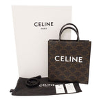 Celine Bag Tote 2-Way Triomphe Canvas Vertical — view 7