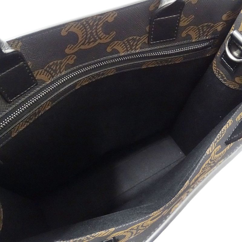 Celine Bag Tote 2-Way Triomphe Canvas Vertical — view 8