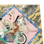 Hermes Carre 90 les Artisans D' Scarf 100% Silk Pink Box — view 4