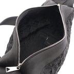 Bottega Veneta Shoulder Bag Intrecciato Webbing Black — view 4