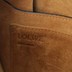 Loewe Leather Gate Dual Small Anagram Shoulder Bag 321.54 T20 Blue Black — view 8