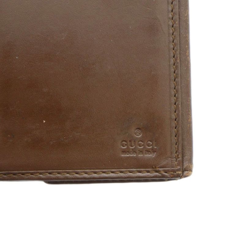 Gucci 035-2184-2134 Jackie Line Long Wallet Canvas Leather GG Logo — view 8