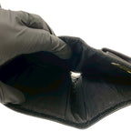 Chanel Vintage Coco Mark Caviar Leather Trifold — view 8