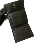 Chanel Vintage Coco Mark Caviar Leather Trifold — view 7