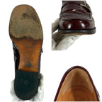 Hermes Loafer Brown Patent Leather Silver Hardware 36 Size — view 9