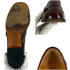 Hermes Loafer Brown Patent Leather Silver Hardware 36 Size — view 8