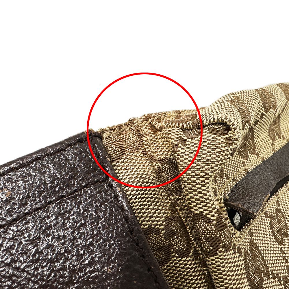 Gucci Bag Body Waist GG Canvas Beige Brown 28566 Fashionable — view 5
