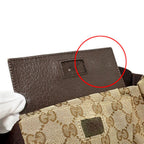 Gucci Bag Body Waist GG Canvas Beige Brown 28566 Fashionable — view 2