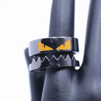 Fendi Bugs Monster Star Ring Silver — view 7