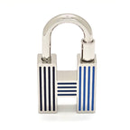 Hermes Key Holder Quiz-rainbow Cadena Ring Charm Lacquer-metal Metallic — view 6