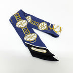 Hermes Twilly Navy Lift Profile Marine Noir Gold — view 9