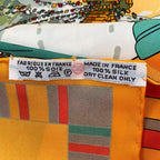 Hermes Carre 90 Scarf Silk Prieres AU VENT Prayer In The Wind Yellow Box — view 9