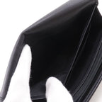 Gucci Interlocking G Guccissima Leather Black Long Wallet — view 7