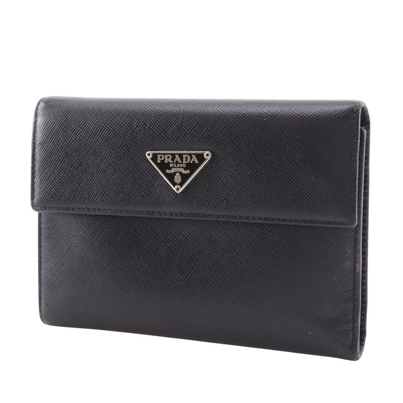 Prada M510 a Sapphire Nero Black Bifold Wallet — view 2