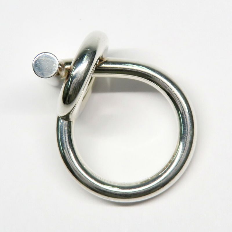 Hermes Ring Echape MM 50 AG 925 SV Silver Manufactured In 2023 — view 6