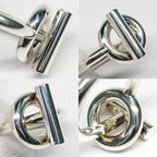 Hermes Ring Echape MM 50 AG 925 SV Silver Manufactured In 2023 — view 8