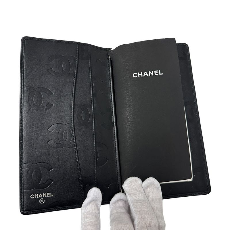 Chanel Notebook Cover Cambon Cuff Black Coco Mark Logo — view 7
