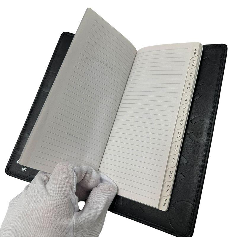 Chanel Notebook Cover Cambon Cuff Black Coco Mark Logo — view 8