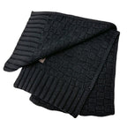 Louis Vuitton Muffler Shawl Echarpe Helsinki Cashmere Black Scarf — view 2