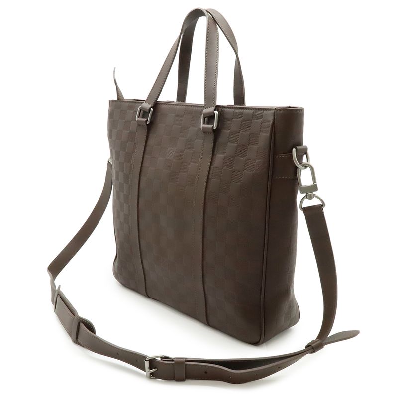 Louis Vuitton Damier Infini Tadao PM Tote Bag Business 2-Way Shoulder — view 3