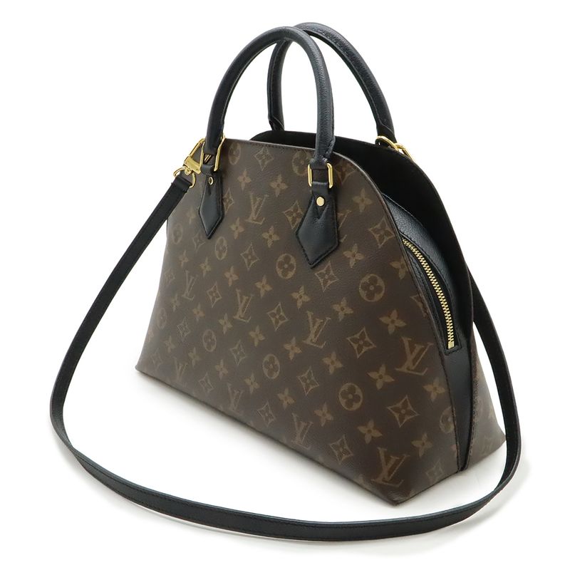 Louis Vuitton Monogram Alma Bag Into Handbag 2-Way Shoulder Noir Black — view 3