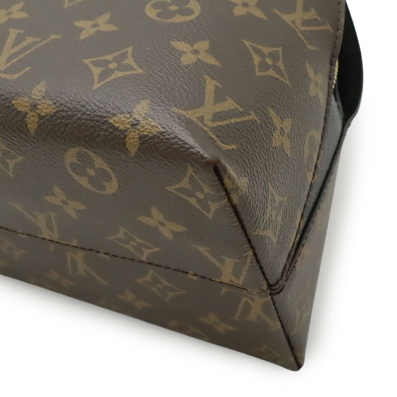 Louis Vuitton Monogram Alma Bag Into Handbag 2-Way Shoulder Noir Black — view 4