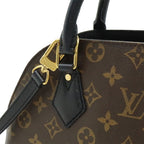 Louis Vuitton Monogram Alma Bag Into Handbag 2-Way Shoulder Noir Black — view 8