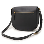 Celine Trotter-medium Shoulder Bag Crossbody Leather Black Gold Hardware — view 3