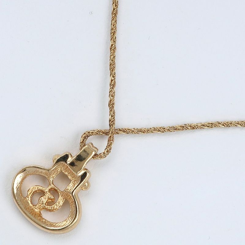 Christian Dior CD Gold Plated 4.3 g Necklace — view 4