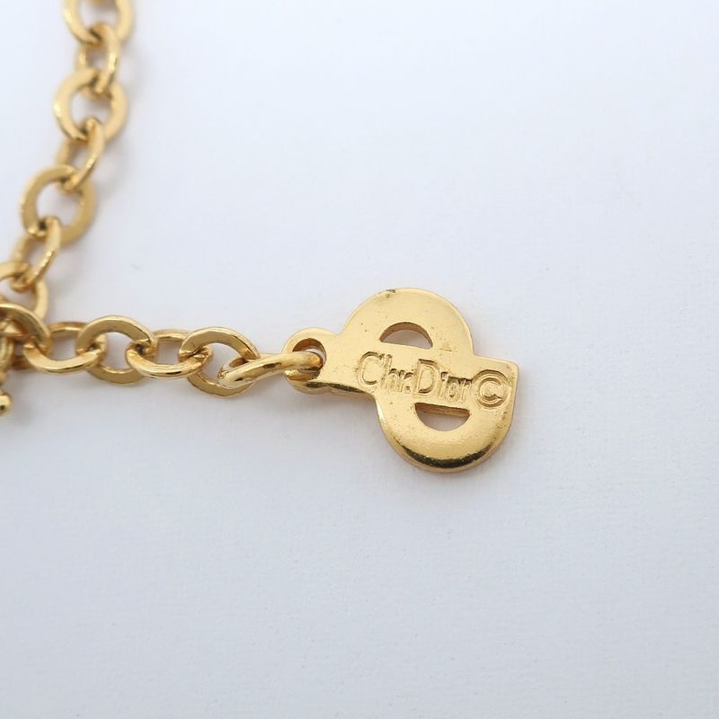 Christian Dior CD Gold Plated 4.3 g Necklace — view 7