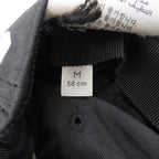 Gucci 100% Cotton Baseball Cap Hat Applique Black M 58 cm — view 8