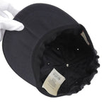 Gucci 100% Cotton Baseball Cap Hat Applique Black M 58 cm — view 5