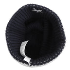 Christian Dior 31 Noe714 Ixgh Wool Cashmere Logo Beanie Knit Cap Navy White — view 7