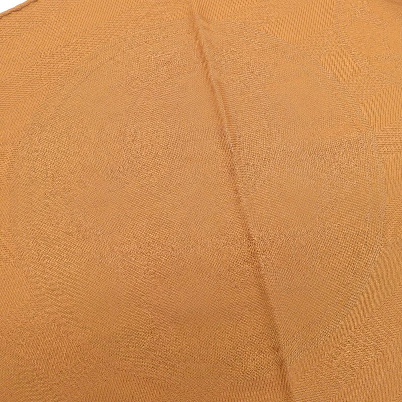 Hermes Losange GM New Libris Cashmere Silk Leather Yoke Patch Shawl — view 5