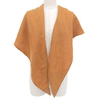 Hermes Losange GM New Libris Cashmere Silk Leather Yoke Patch Shawl — view 2